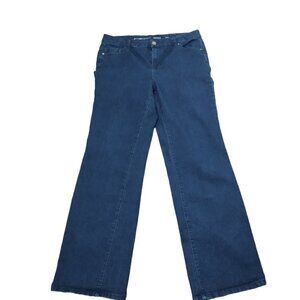 Avenue | Bootcut Dark Wash Stretch Jeans | Size 14T